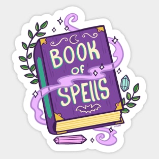 Spell Book Sticker
